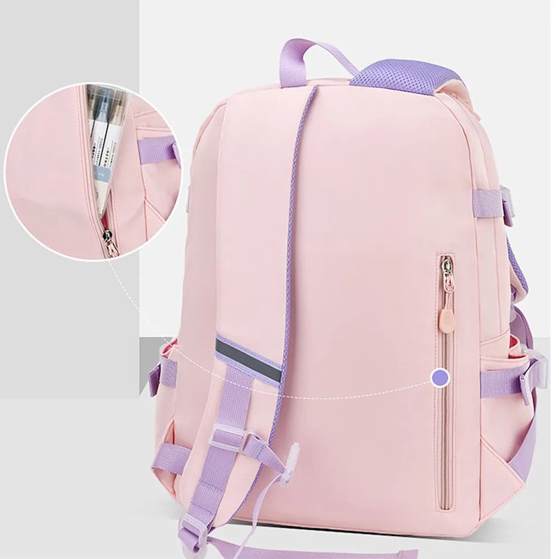 Cute Bunny Backpack Girls Large Capacity Waterproof School Bags